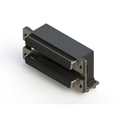 662-037-264-045 by EDAC Inc. - 662 SERIES RIGHT ANGLE DUAL D-SU