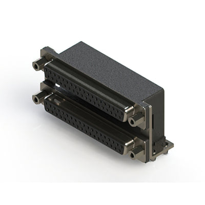 662-037-264-046 by EDAC Inc. - 662 SERIES RIGHT ANGLE DUAL D-SU