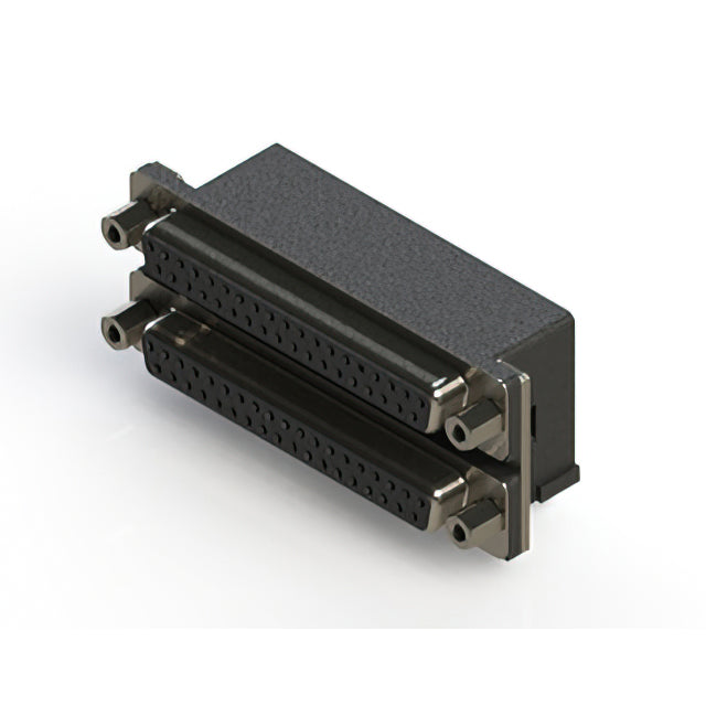 662-037-664-003 by EDAC Inc. - 662 SERIES RIGHT ANGLE DUAL D-SU