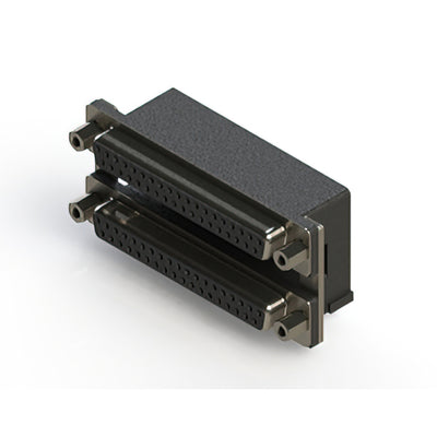 662-037-664-006 by EDAC Inc. - 662 SERIES RIGHT ANGLE DUAL D-SU