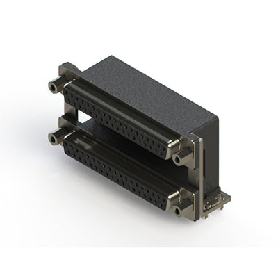 662-037-664-039 by EDAC Inc. - 662 SERIES RIGHT ANGLE DUAL D-SU