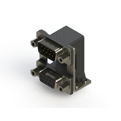 663-009-264-059 by EDAC Inc. - 663 SERIES RIGHT ANGLE DUAL D-SU