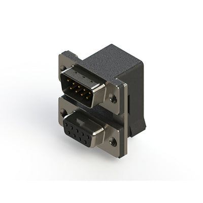 663-009-364-005 by EDAC Inc. - 663 SERIES RIGHT ANGLE DUAL D-SU