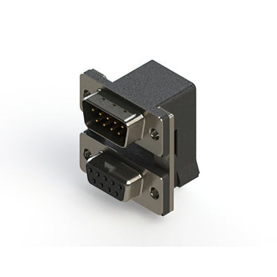 663-009-364-007 by EDAC Inc. - 663 SERIES RIGHT ANGLE DUAL D-SU