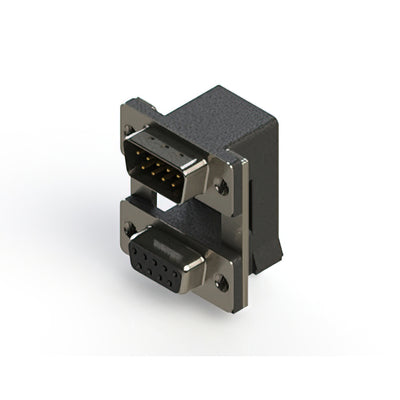 663-009-664-008 by EDAC Inc. - 663 SERIES RIGHT ANGLE DUAL D-SU
