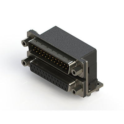 663-025-264-043 by EDAC Inc. - 663 SERIES RIGHT ANGLE DUAL D-SU