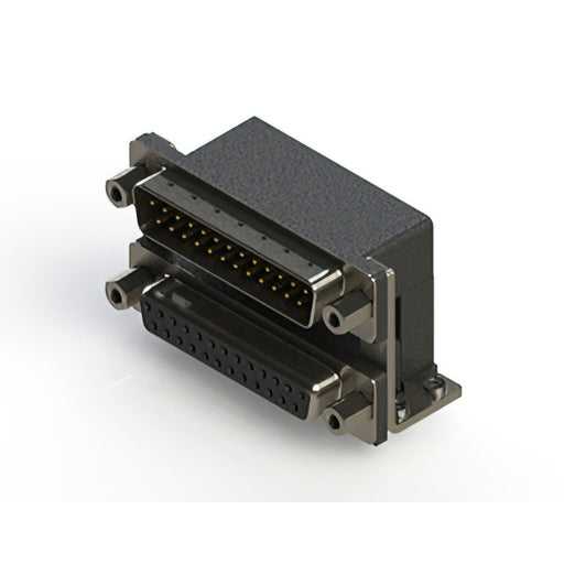 663-025-264-056 by EDAC Inc. - 663 SERIES RIGHT ANGLE DUAL D-SU