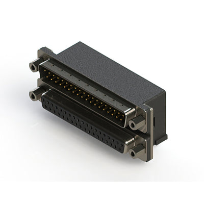 663-037-264-003 by EDAC Inc. - 663 SERIES RIGHT ANGLE DUAL D-SU