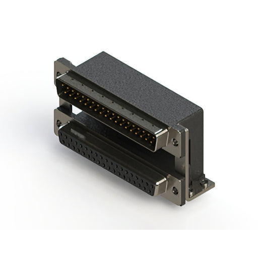 663-037-264-056 by EDAC Inc. - 663 SERIES RIGHT ANGLE DUAL D-SU