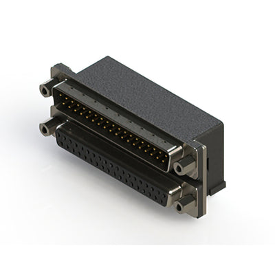663-037-364-003 by EDAC Inc. - 663 SERIES RIGHT ANGLE DUAL D-SU