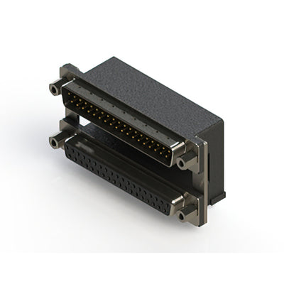 663-037-364-009 by EDAC Inc. - 663 SERIES RIGHT ANGLE DUAL D-SU