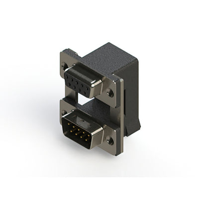 664-009-264-008 by EDAC Inc. - 664 SERIES RIGHT ANGLE DUAL D-SU