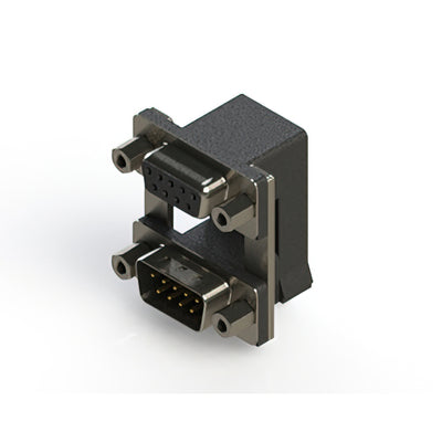 664-009-264-009 by EDAC Inc. - 664 SERIES RIGHT ANGLE DUAL D-SU