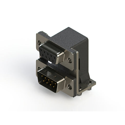 664-009-264-047 by EDAC Inc. - 664 SERIES RIGHT ANGLE DUAL D-SU