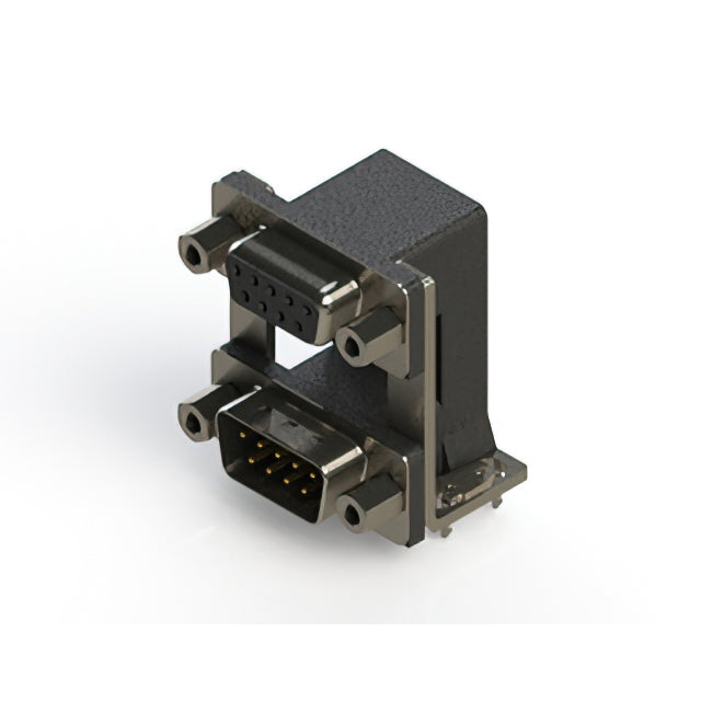 664-009-364-039 by EDAC Inc. - 664 SERIES RIGHT ANGLE DUAL D-SU