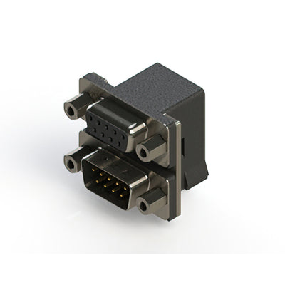 664-009-664-003 by EDAC Inc. - CONNECTOR D-SUB PLUG 9POS R/A SLDR