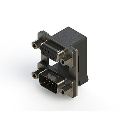 664-009-664-009 by EDAC Inc. - 664 SERIES RIGHT ANGLE DUAL D-SU