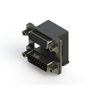 664-015-264-009 by EDAC Inc. - 664 SERIES RIGHT ANGLE DUAL D-SU