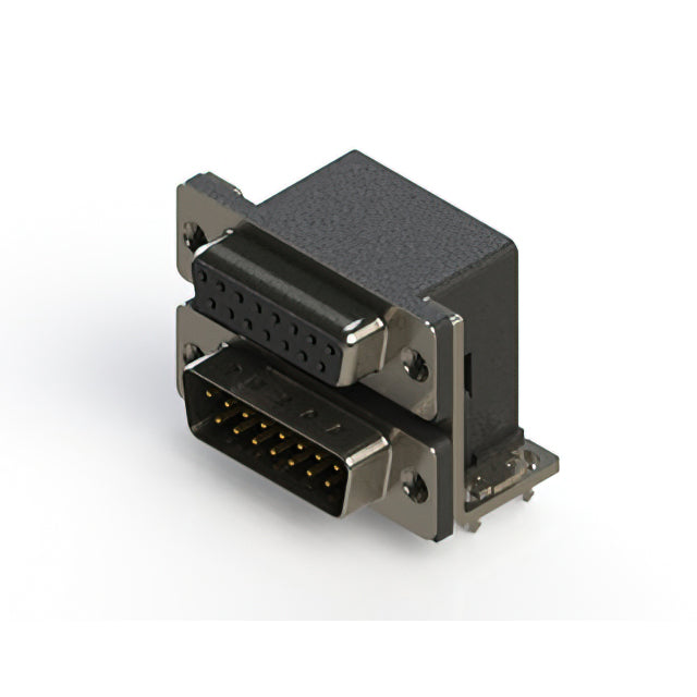 664-015-264-032 by EDAC Inc. - 664 SERIES RIGHT ANGLE DUAL D-SU
