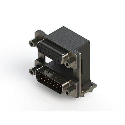 664-015-364-049 by EDAC Inc. - 664 SERIES RIGHT ANGLE DUAL D-SU
