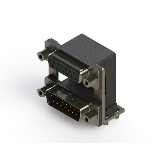 664-015-364-049 by EDAC Inc. - 664 SERIES RIGHT ANGLE DUAL D-SU