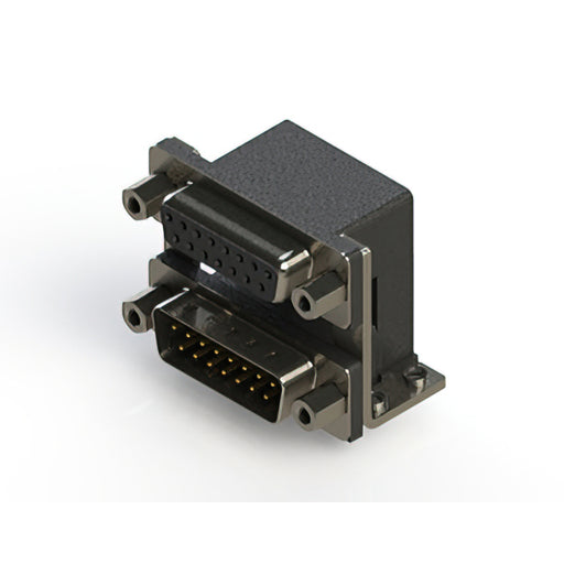 664-015-364-056 by EDAC Inc. - 664 SERIES RIGHT ANGLE DUAL D-SU