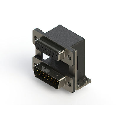 664-015-664-05A by EDAC Inc. - CONNECTOR D-SUB RCPT/PLUG 15P R/A SLD