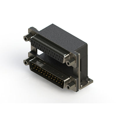 664-025-264-059 by EDAC Inc. - 664 SERIES RIGHT ANGLE DUAL D-SU