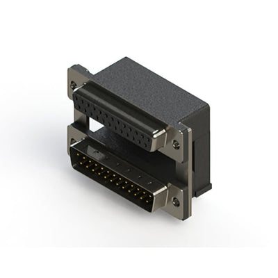 664-025-664-00A by EDAC Inc. - CONNECTOR D-SUB RCPT/PLUG 25P R/A SLD