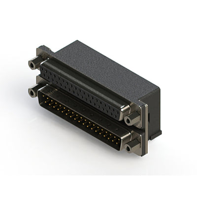 664-037-264-003 by EDAC Inc. - 664 SERIES RIGHT ANGLE DUAL D-SU