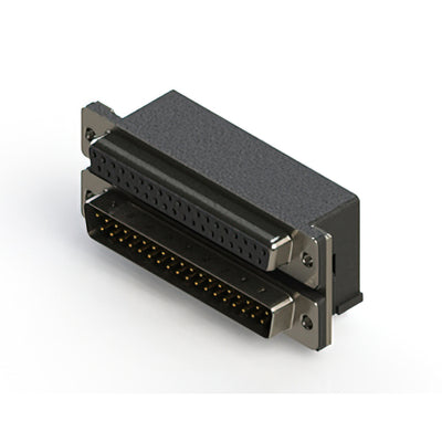 664-037-264-004 by EDAC Inc. - 664 SERIES RIGHT ANGLE DUAL D-SU