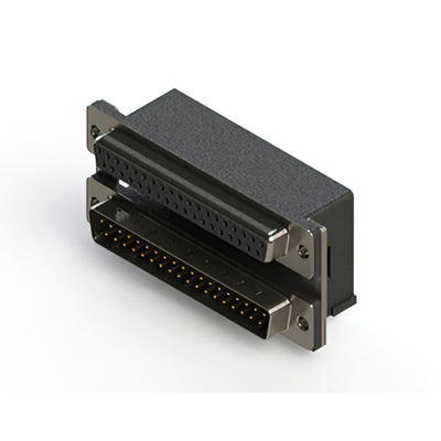 664-037-264-007 by EDAC Inc. - 664 SERIES RIGHT ANGLE DUAL D-SU