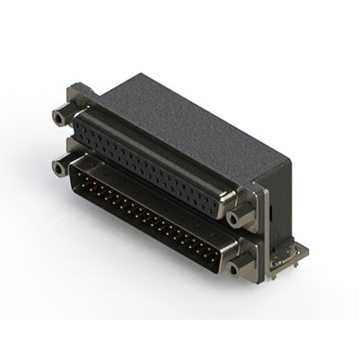 664-037-264-033 by EDAC Inc. - 664 SERIES RIGHT ANGLE DUAL D-SU