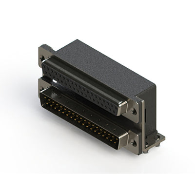 664-037-264-045 by EDAC Inc. - 664 SERIES RIGHT ANGLE DUAL D-SU