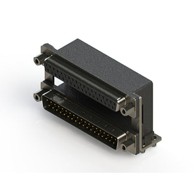 664-037-264-049 by EDAC Inc. - 664 SERIES RIGHT ANGLE DUAL D-SU