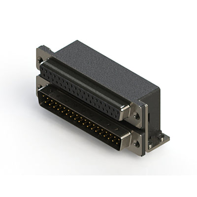 664-037-264-052 by EDAC Inc. - 664 SERIES RIGHT ANGLE DUAL D-SU