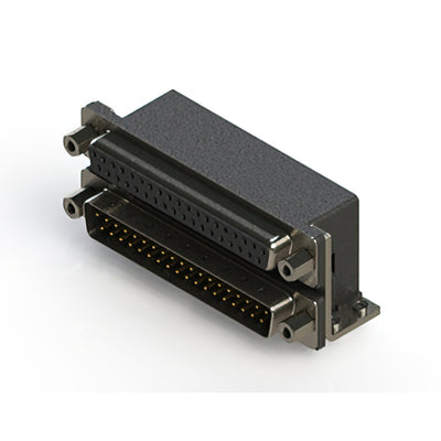 664-037-264-053 by EDAC Inc. - 664 SERIES RIGHT ANGLE DUAL D-SU