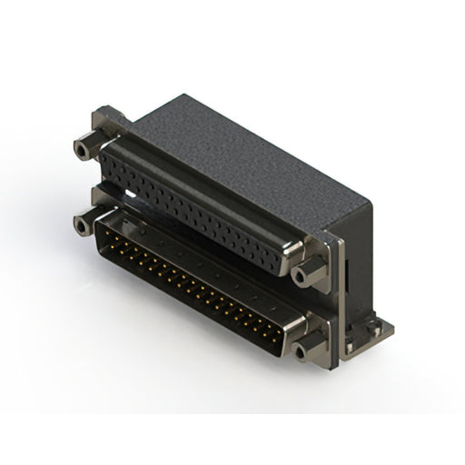 664-037-264-056 by EDAC Inc. - 664 SERIES RIGHT ANGLE DUAL D-SU