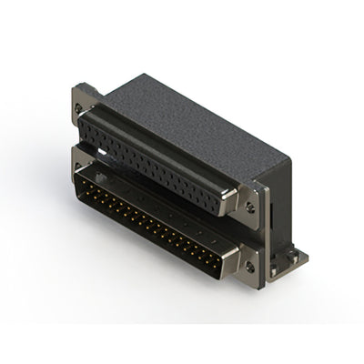 664-037-264-057 by EDAC Inc. - 664 SERIES RIGHT ANGLE DUAL D-SU