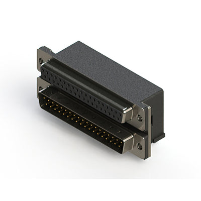 664-037-364-004 by EDAC Inc. - 664 SERIES RIGHT ANGLE DUAL D-SU