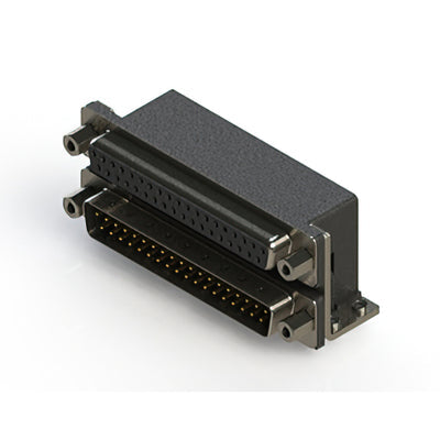 664-037-364-053 by EDAC Inc. - 664 SERIES RIGHT ANGLE DUAL D-SU