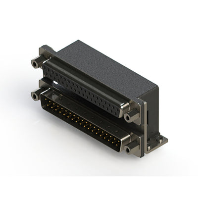 664-037-364-056 by EDAC Inc. - 664 SERIES RIGHT ANGLE DUAL D-SU