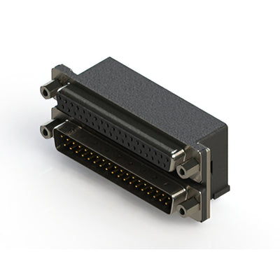 664-037-664-003 by EDAC Inc. - 664 SERIES RIGHT ANGLE DUAL D-SU