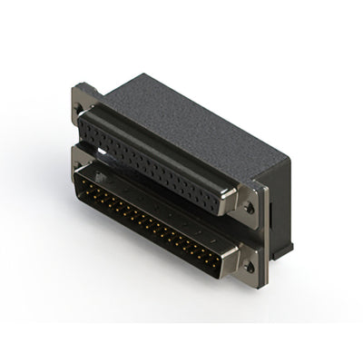 664-037-664-005 by EDAC Inc. - 664 SERIES RIGHT ANGLE DUAL D-SU