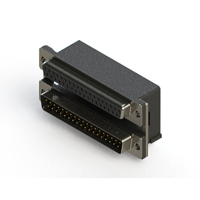 664-037-664-007 by EDAC Inc. - 664 SERIES RIGHT ANGLE DUAL D-SU