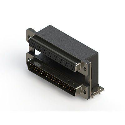 664-037-664-03C by EDAC Inc. - CONNECTOR D-SUB RCPT/PLUG 37P R/A SLD
