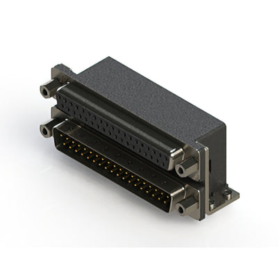 664-037-664-053 by EDAC Inc. - 664 SERIES RIGHT ANGLE DUAL D-SU