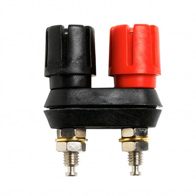 6883 by Pomona Electronics - CONNECTOR BIND POST DL FLUTD BLK/RED