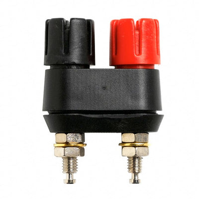 6884 by Pomona Electronics - CONNECTOR BIND POST DL FLUTD BLK/RED