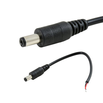 69-A1P by NTE Electronics, Inc - CABLE ASSY 2.1MM PLG-CBL RND 0.48
